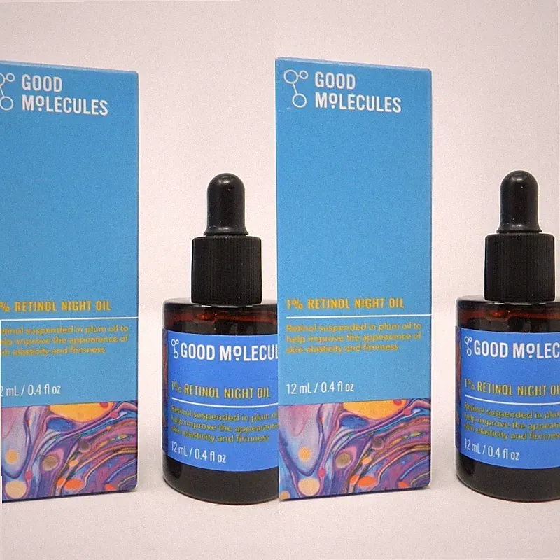 2x Good Molecules 1% Retinol Night Oil 0.40 fl oz each