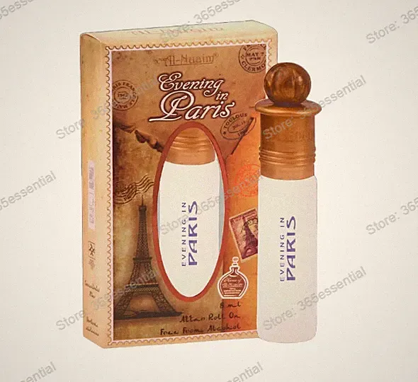 Al Nuaim EVENING IN PARIS 6ml Attar No Alcohol Oil Long Lasting Fragrance