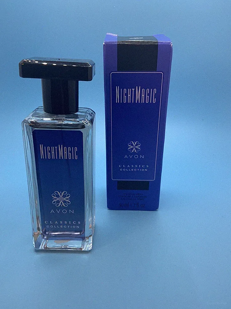 Avon night magic evening musk cologne spray for her new old stock