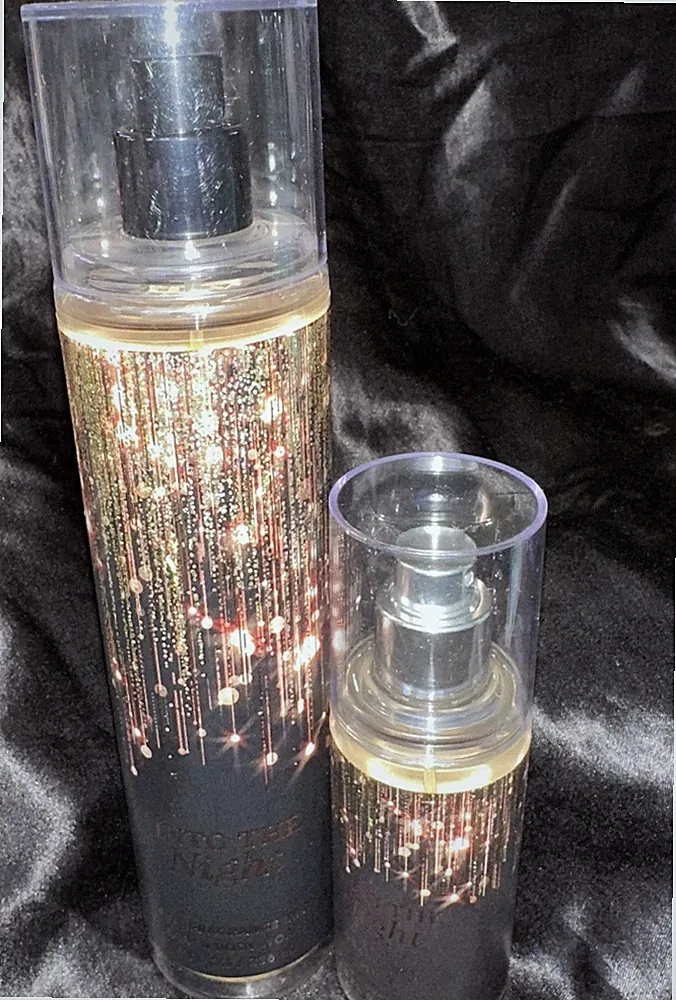 Bath & Body Works INTO THE NIGHT Travel Size Fine Fragrance Mist 8 Oz & 2.5 Oz