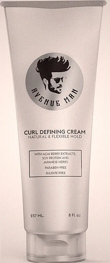 Curl Defining Cream - Improved Formula - Natural & Flexible Hold with Herbal...