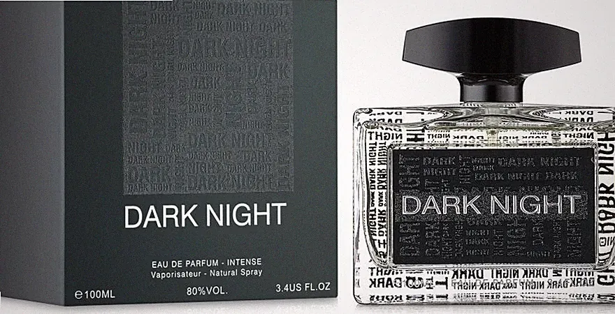 DARK NIGHT by FRAGRANCE WORLD 100 ml / 3.4 oz Eau De Parfum Spray for Men