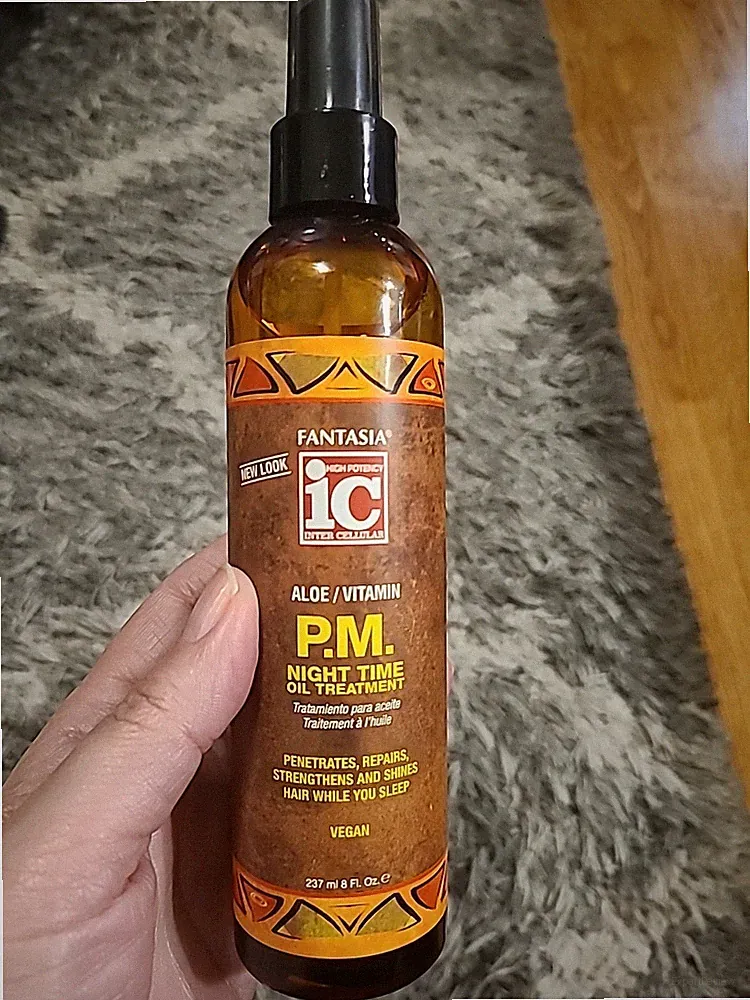 Fantasia Aloe/Vitamin P.M. Night Time Oil Treatment, 8 oz.