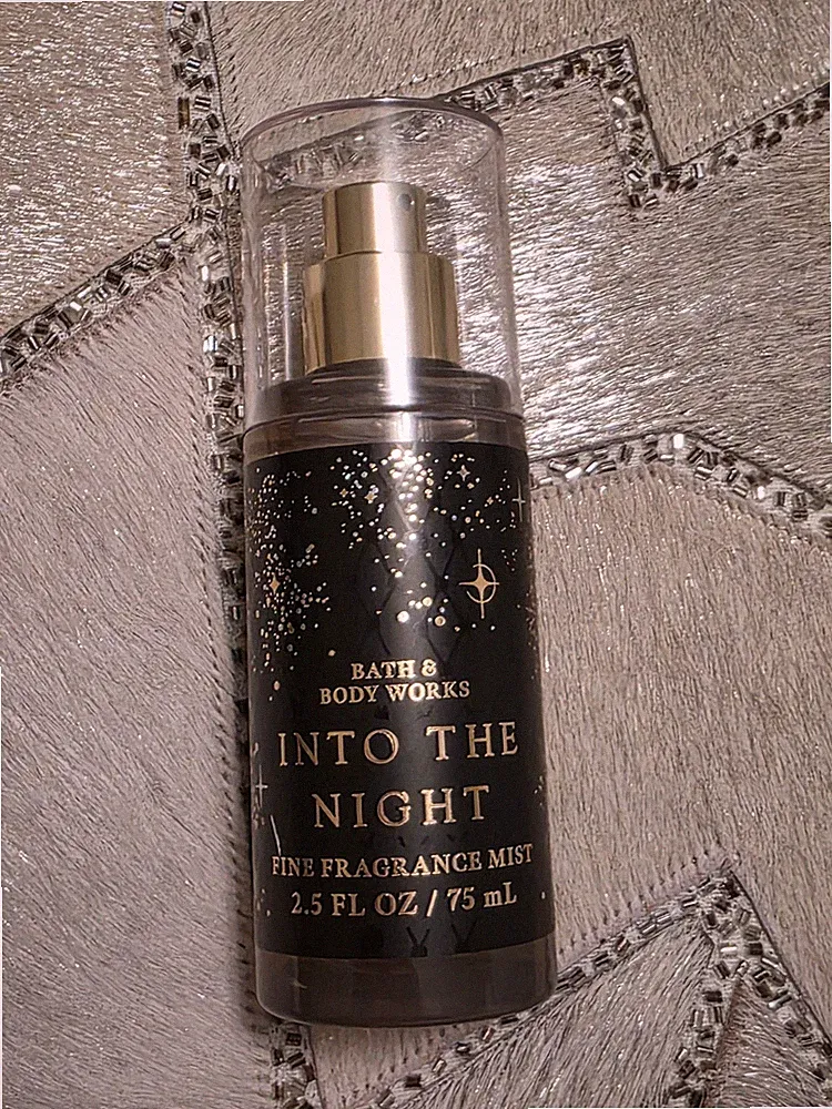 NEW Bath & Body Works Into The Night Fine Fragrance Mist Travel Size 2.5 oz