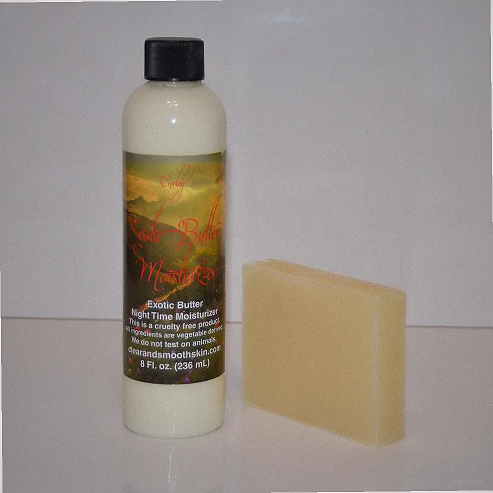 Night time Exotic Butter Moisturizer: W/ Mango Butter, Jojoba & Kukui Nut Oil