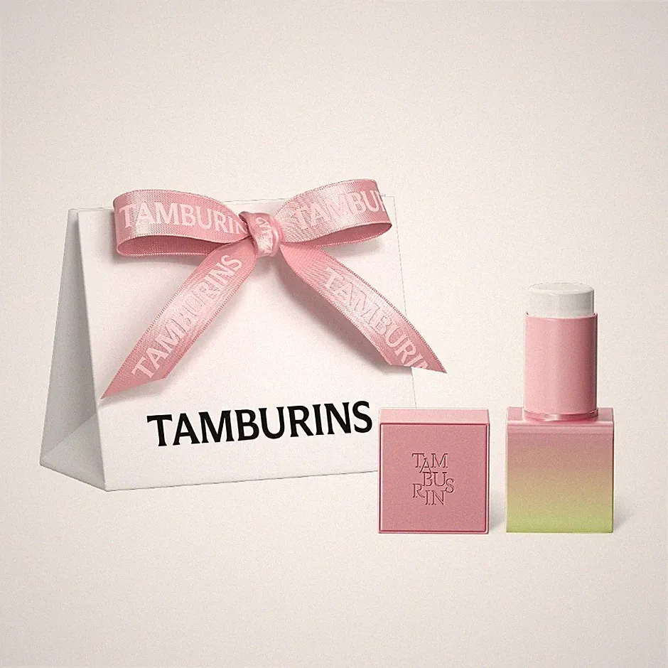 Tamburins Perfume Balm Evening Glow Solid Fragrance Rose Raspberry Gift Set 6.5g